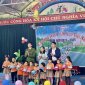 công an xã Cẩm Châu phối hợp với Trường Mầm non xã Cẩm Châu tổ chức thành công “Chương trình Tôi yêu Việt Nam”.