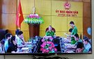 Xã Cẩm Châu tham gia hội nghị trực tuyến toàn huyện về quán triệt, triển khai thực hiện nhiệm vụ chuyển hóa địa bàn trọng điểm phức tạp về trật tự xã hội.