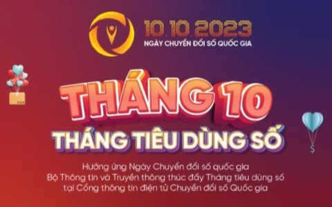  THÁNG 10. THÁNG TIÊU DÙNG SỐ