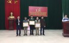 Lễ trao Huy hiệu đảng và hội nghị tổng kết công tác đảng năm 2022, phương hướng nhiệm vụ năm 2023.