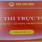 Thể lệ Cuộc thi trực tuyến tìm hiểu Nghị quyết Hội nghị Trung ương 8 khóa XIII.